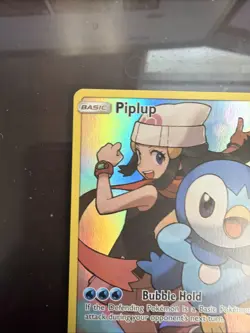 Pokemon TCG Piplup Holo Secret Rare Card Cosmic Eclipse 239/236 - Image 4