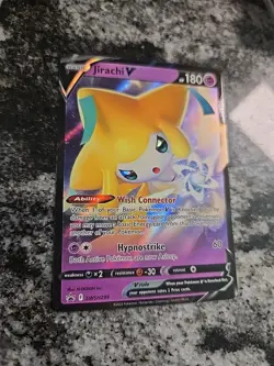 Pokemon SWSH Jirachi V Black Star Promo SWSH299 English FAST SHIP US Seller NM - Image 3