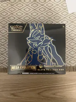 Pokemon Center Mega Evolution Lucario PC ETB - Exclusive - Sealed New - Image 1