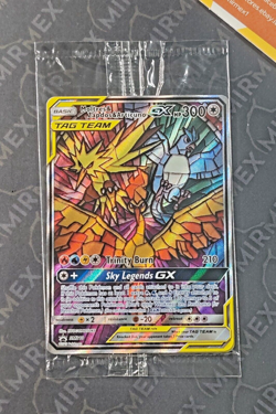 Pokemon Moltres, Zapdos & Articuno GX #SM210 Hidden Fates 2019 English Sealed - Image 2