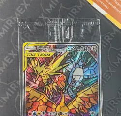 Pokemon Moltres, Zapdos & Articuno GX #SM210 Hidden Fates 2019 English Sealed - Image 4