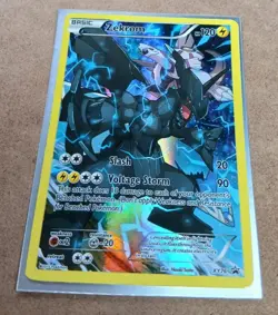 Pokemon TCG Zekrom XY XY76 Holo Black Star Promo GD/LP Condition - Image 1