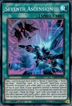Seventh Ascension - Super Rare 1st Edition RA04-EN098 - NM - YuGiOh - Image 1