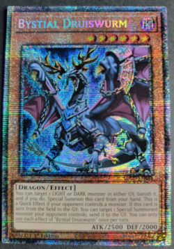 Yugioh - Bystial Druiswurm - MP25-EN044 Starlight Rare - 2025 Mega Pack - NM/M - Image 1
