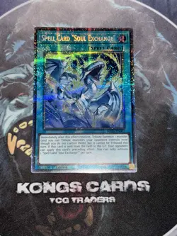 Yu-Gi-Oh MP25-EN007 Spell Card “Soul Exchange” Starlight Rare - Image 1