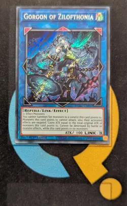 DUAD-EN050 Gorgon of Zilofthonia Secret Rare 1st Ed YuGiOh - Image 1