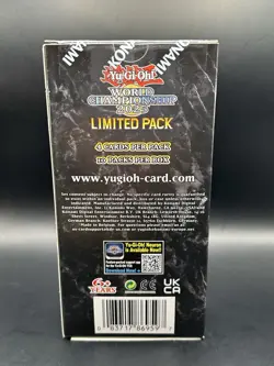 Yu-Gi-Oh!: Limited Pack World Championship 2025 Sealed Box - Image 3
