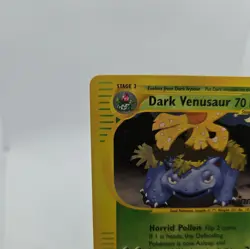 Pokemon Dark Venusaur #7 Winner Stamp Best of Game Promo Card TCG - Image 3