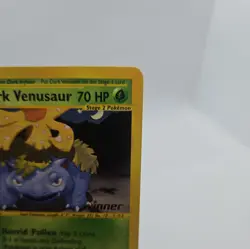Pokemon Dark Venusaur #7 Winner Stamp Best of Game Promo Card TCG - Image 4