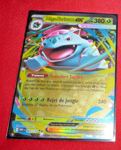 Pokemon Francais Card Carte Mega Florizarre Ex 003/132 Mega Evolution FR Mint - Image 1