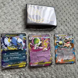 Pokemon TCG Mega Evolution EX x3 Card Bundle, Pack Fresh NM - Image 1