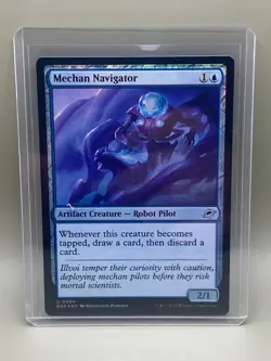 MECHAN NAVIGATOR #0064 Edge Of Eternities MTG UNCOMMON FOIL Card Near Mint - Image 1