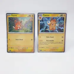 Pawmi 074/193 Pawmo 075/193 Pokemon Card Cosmos Paldea Evolved Adventure Chest - Image 1