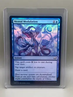 MENTAL MODULATION #0067 Edge Of Eternities MTG COMMON FOIL Card Near Mint - Image 1