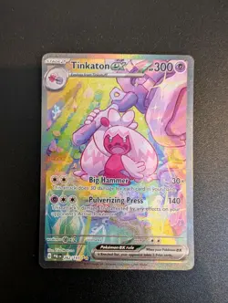 Tinkaton EX 262/193 Paldea Evolved Special Illustration Rare Pokemon Card - Image 1