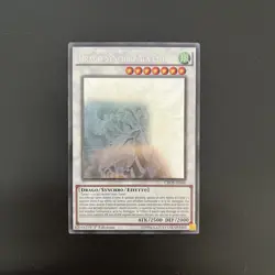 Yu-Gi-Oh Card Drago Synchro Ala Chiara Ghost Holo CROS-IT046 ITA Near Mint NM - Image 1