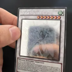 Yu-Gi-Oh Card Drago Synchro Ala Chiara Ghost Holo CROS-IT046 ITA Near Mint NM - Image 3