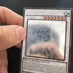 Yu-Gi-Oh Card Drago Synchro Ala Chiara Ghost Holo CROS-IT046 ITA Near Mint NM - Image 4
