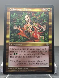 Magic The Gathering Mirage Cadaverous Bloom MTG NM - Image 1