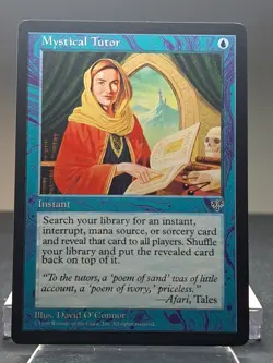 Magic the Gathering MTG Mystical Tutor Mirage NM - Image 1