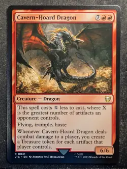 Cavern-Hoard Dragon - LOTR: Tales of Middle earth (MTG) - Image 1