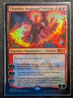 Chandra, Awakened Inferno - Foil Promo Pack - Core Set 2020 / M20 (MTG) - Image 1