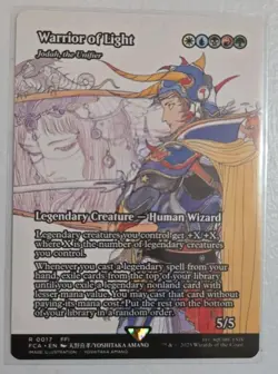 Warrior of Light Jodah, the Unifier (Showcase) | 5/5 | MTG Final Fantasy | NM - Image 1