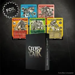 Secret Lair Monster Anatomy 101 Foil Etched Magic MTG - Image 1