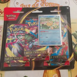 Pokemon TCG: Mega Evolution - Blister 3 Pack - Psyduck - Sealed - In Hand - Image 1