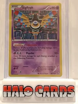 PACK FRESH Sigilyph 66/113 Holo Black & White: Legendary Treasures Pokemon HF - Image 1