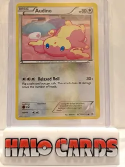 PACK FRESH 2013 POKEMON BLACK & WHITE LEGENDARY TREASURES RADIANT AUDINO HF - Image 1