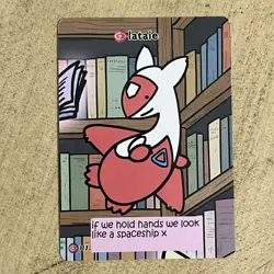 Lataie Pokiebubies V2 1st Edition Fan Art 113 Chef Ken Lee Pokemon Latias - Image 1