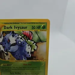 Pokemon Dark Ivysaur #6 Winner Stamp Best Of Game Promo - Image 4