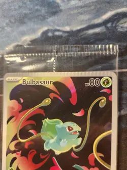 Bulbasaur 133/132 Mega Evolution Stamped Promo CRIMPED - Pokemon - Image 2