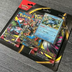 Pokemon TCG Mega Evolution 3 Pack Blister Psyduck | Foil Promo + 3 Booster Packs - Image 2