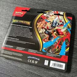 Pokemon TCG Mega Evolution 3 Pack Blister Psyduck | Foil Promo + 3 Booster Packs - Image 3