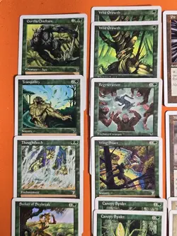 🔴🔵🟤⚪⚫🟢 2001 Magic The Gathering 7TH EDITION (48) CARD LOT (UNPLAYED) - Image 2