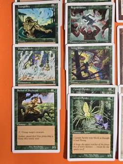🔴🔵🟤⚪⚫🟢 2001 Magic The Gathering 7TH EDITION (48) CARD LOT (UNPLAYED) - Image 3