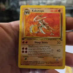 Kabutops - 24/62 Fossil 1st Edition Non Holo Rare Pokemon card - Image 2