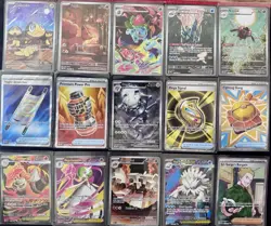 Pokemon Mega Evolution Illustration Rare/Ultra Rare Lot - 15 Cards NM - Image 1