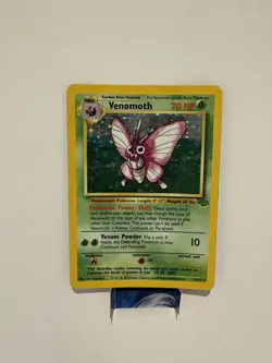 Pokemon TCG Venomoth Holo Rare Card 13/64 Jungle LP - Image 1