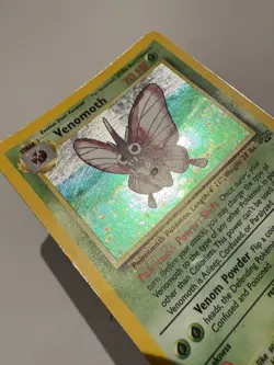 Pokemon TCG Venomoth Holo Rare Card 13/64 Jungle LP - Image 4