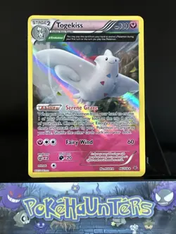 Pokemon Card Togekiss 46/108 Roaring Skies Holo Rare NM - Image 1