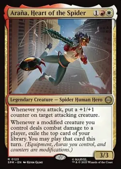 Arana, Heart of the Spider SPM NM MTG - Image 1