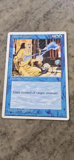 MTG Control Magic 4th Edition Regular Uncommon - Image 1