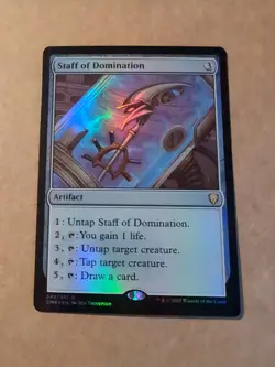 Staff of Domination Commander Legends Foil - Image 1