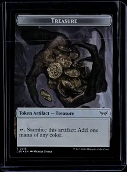 Treasure / Copy - 15/1 - Foil - DSK - NM - MTG Magic the Gathering - Image 1