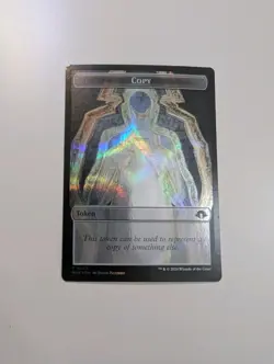 MTG - Copy (Ripple Foil)/Eldrazi Angel Token - Commander: Modern Horizons 3 NM/M - Image 1
