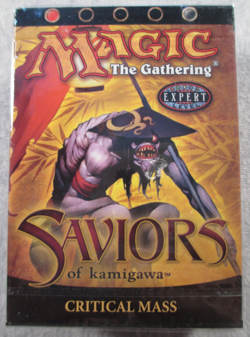 Critical Mass - Sealed Theme Deck - Magic Gathering ccg Saviors of Kamigawa - Image 1