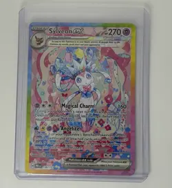 Pokemon TCG Sylveon ex 156/131 Sv: Prismatic Evolutions Holo SIR Mint NM - Image 1